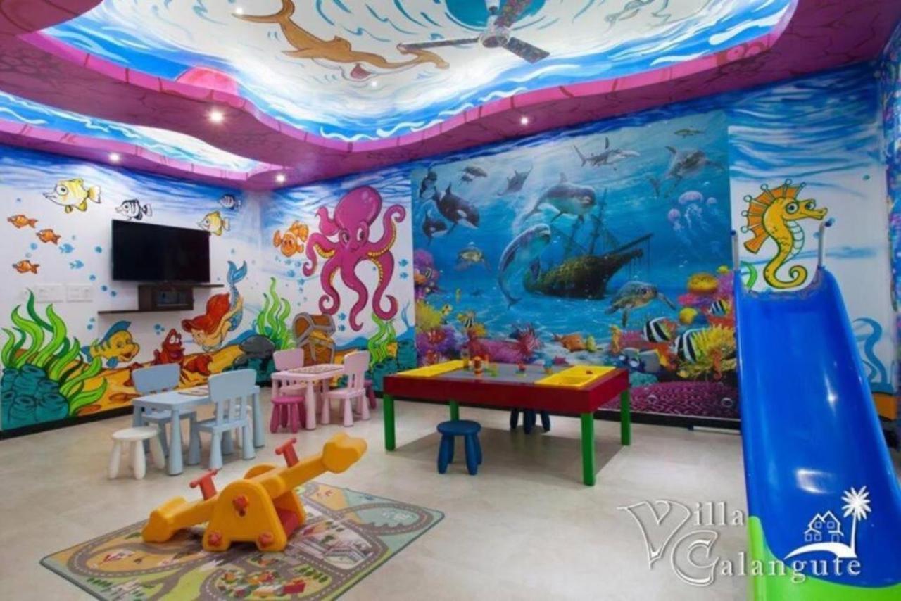 Luxury Rental With Kids Playroom In Goa 卡兰古特 外观 照片