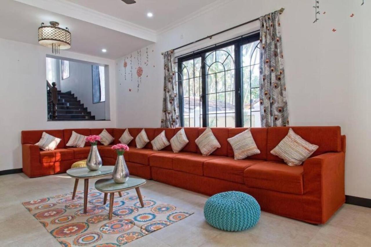 Luxury Rental With Kids Playroom In Goa 卡兰古特 外观 照片